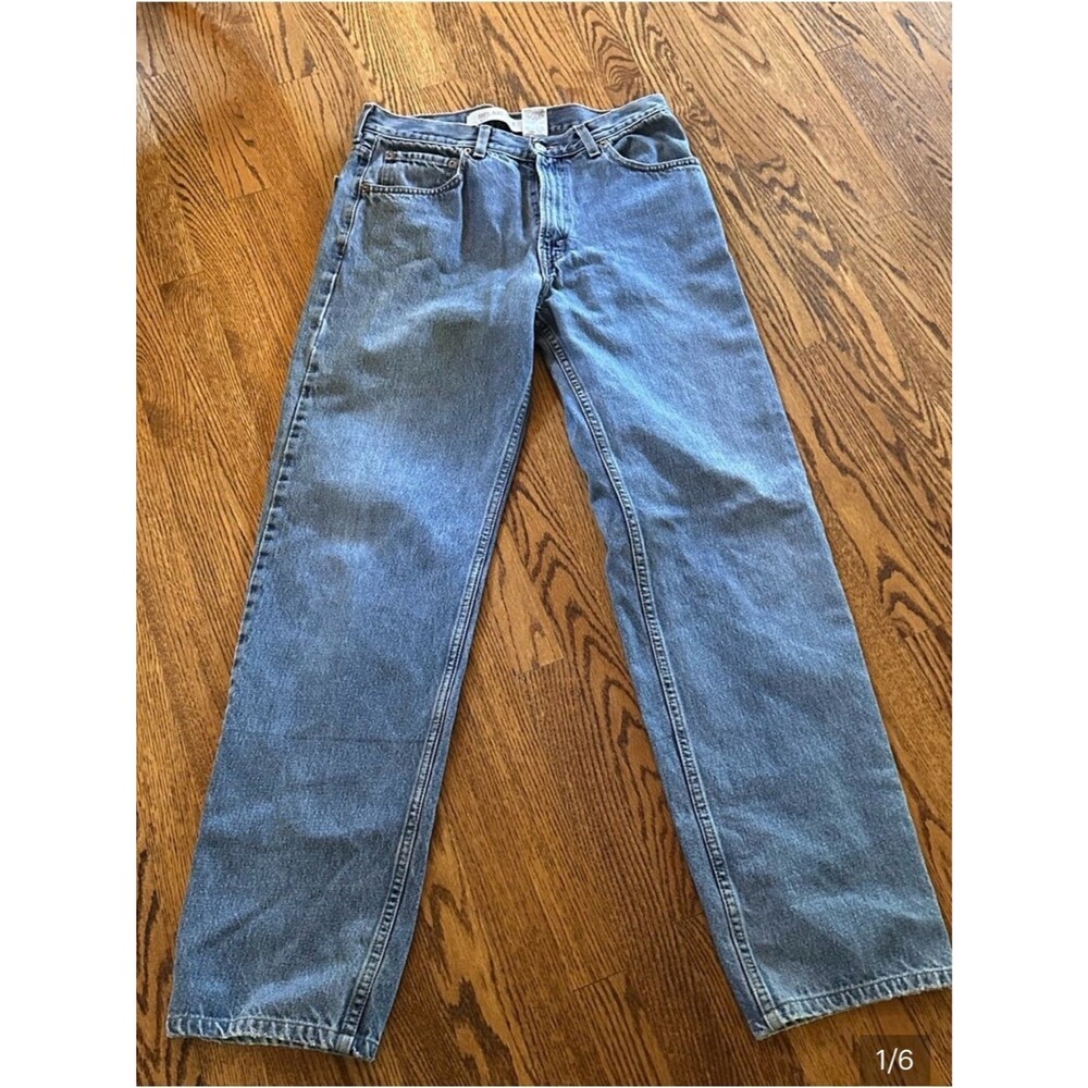Levi’s 550 Men’s Classic Blue Jeans Relaxed Fit size 34